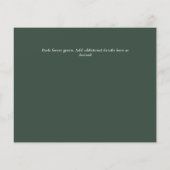 Moderne PHOTO Save the Dates van LeahG BUDGET Flyer (Achterkant)