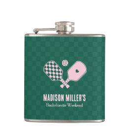 Moderne Pickleball- en Prosecco vrijgezellenweeken Heupfles