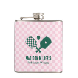 Moderne Pickleball- en Prosecco vrijgezellenweeken Heupfles