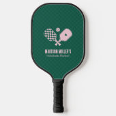 Moderne Pickleball & Prosecco Bachelorette-weekend Paddle (Voorkant)