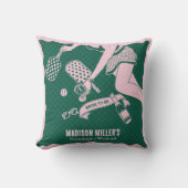 Moderne Pickleball & Prosecco vrijgezellenweekend Kussen (Voorkant)