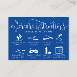 Moderne pictogrammen voor vervolgkaarten met eyela visitekaartje