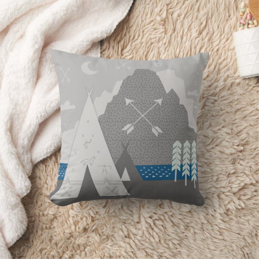 Moderne pijlstang voor patroonontwerp kussen (Deken)