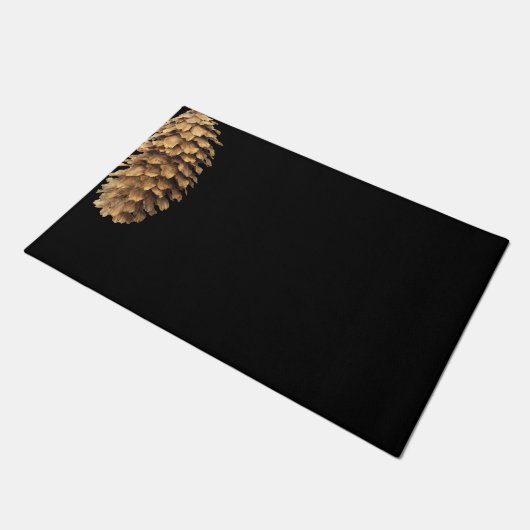 Moderne pinecone deurmat (Schuin)