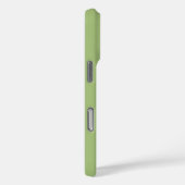 Moderne Pistache Groen Plain Solid Kleur Case-Mate iPhone Case (Achterkant / Rechts)