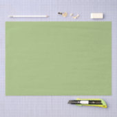 Moderne Pistache Groen Plain Solid Kleur Tissuepapier (Craft)