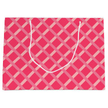 Moderne Pittige Rode Roze Geometrisch