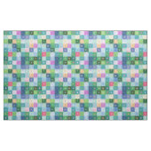 Moderne pixelblokkleurgelt patches stof (Yard (91,4 cm))