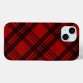 Moderne Plaid Case-Mate iPhone Case (Achterkant (horizontaal))