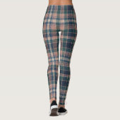 moderne plaid-harmonie leggings (Achterkant)