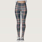 moderne plaid-harmonie leggings (Voorkant)