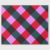 Moderne Plaid Inpakpapier (Vlak)
