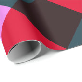 Moderne Plaid Inpakpapier (Rol Hoek)
