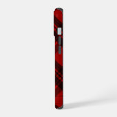 Moderne Plaid iPhone 15 Case (Linkerkant)