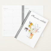 Moderne Planner 20XX Yellow Art Abstract najaar (Display)