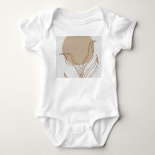 Moderne plant kunst romper