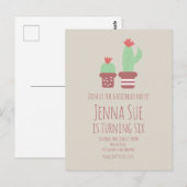 Moderne Planten op zaterdag Briefkaart (Voorkant / Achterkant)