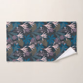 Moderne Planten van de Florale marine - Pastel Roz Bad Handdoek (Handdoek)