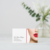 Moderne plastische chirurgie en verjonging visitekaartje (Staand voorkant)