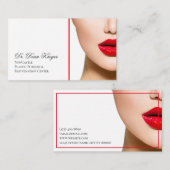 Moderne plastische chirurgie en verjonging visitekaartje (Voorkant / Achterkant)