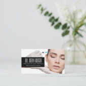 Moderne plastische chirurgie en verjonging visitekaartje (Staand voorkant)