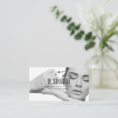 Moderne plastische chirurgie en verjonging visitekaartje (Staand voorkant)