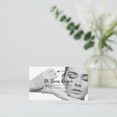 Moderne plastische chirurgie en verjonging visitekaartje (Staand voorkant)