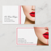 Moderne plastische chirurgie en verjonging visitekaartje (Voorkant / Achterkant)