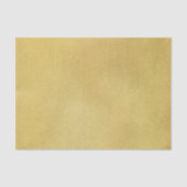 Moderne, platte, Faux Gold-kleur Tissuepapier (Voorkant)