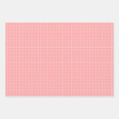 Moderne platte grafische Daisy Pink elke gelegenhe Inpakpapier Vel (Voorkant 2)