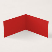 Moderne platte minimalistische rode, witte Profess Visitekaartje (Binnen)