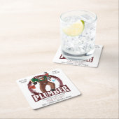 Moderne Plumber Professional Marketing Handyman Kartonnen Onderzetters (Insitu)