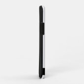 Moderne politieagent met persoonlijke dun blauwe l Case-Mate iPhone case (Achterkant/rechts)