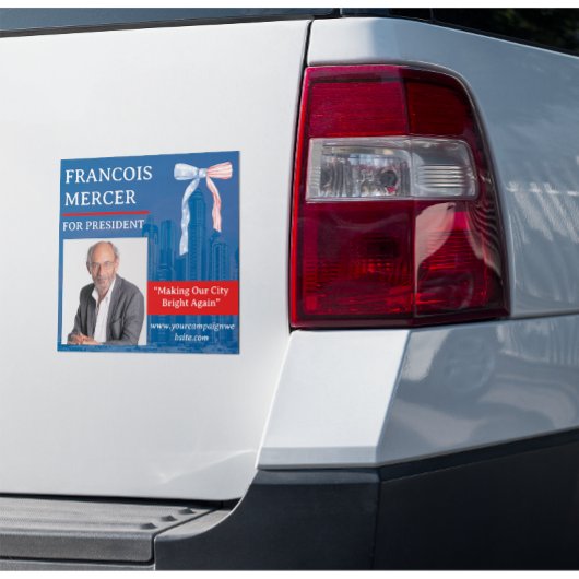 Moderne politieke verkiezingscampagne Vinyl Sticker
