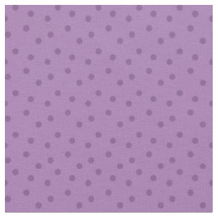 Moderne polka dots 2 op lila paars stof