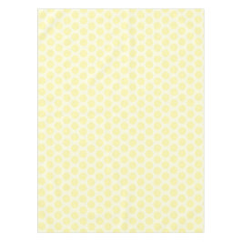 Moderne Polka Stippen | Elegant Ivoor en Crème Tafelkleed