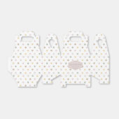 Moderne Polkadot Gabel voorkeurskisten Bedankdoosjes (Uitgevouwen)