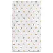 Moderne Polkadot geschenktas Klein Cadeauzakje (Voorkant)