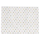 Moderne Polkadot Gift Bag - Groot Groot Cadeauzakje (Achterkant)