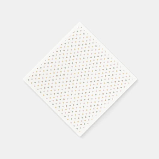 Moderne Polkadot Party servetten (Hoek)