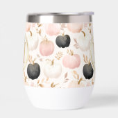 Moderne Pompoen Monogram – Gepersonaliseerde Initi (Links)