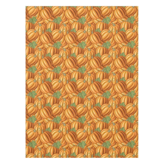 Moderne pompoen patch tafelkleed (Voorkant)