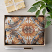 Moderne Pompoen Thanksgiving Herfst Collectie Tissuepapier (Geschenk)