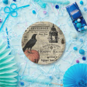 Moderne  pompoen van Halloween Papieren Bordje (Feest)