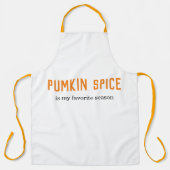 Moderne pompoenspecerij is mijn favoriete seizoenc schort (Voorkant)