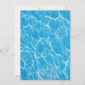 Moderne pool | Aanbesteding op zondag Kaart (Achterkant)