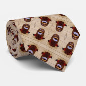 Moderne Poop Emoji Satijn Print Patroon Stropdas (Opgerold)