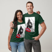 Moderne Pop Art London Big Ben Clock Tower T-shirt (Unisex)