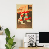 Moderne Pop Art Print Comfort Is een Illusie (Thuiskantoor)