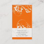 Moderne Pop Cosmetoloog & Makeup Visitekaartje (Achterkant)